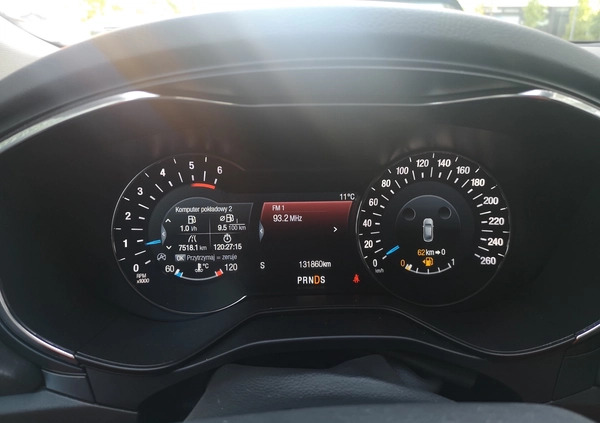 Ford Mondeo cena 89900 przebieg: 132000, rok produkcji 2020 z Warszawa małe 79